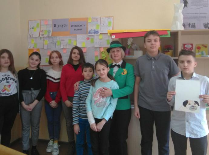 Школьники помогают животным