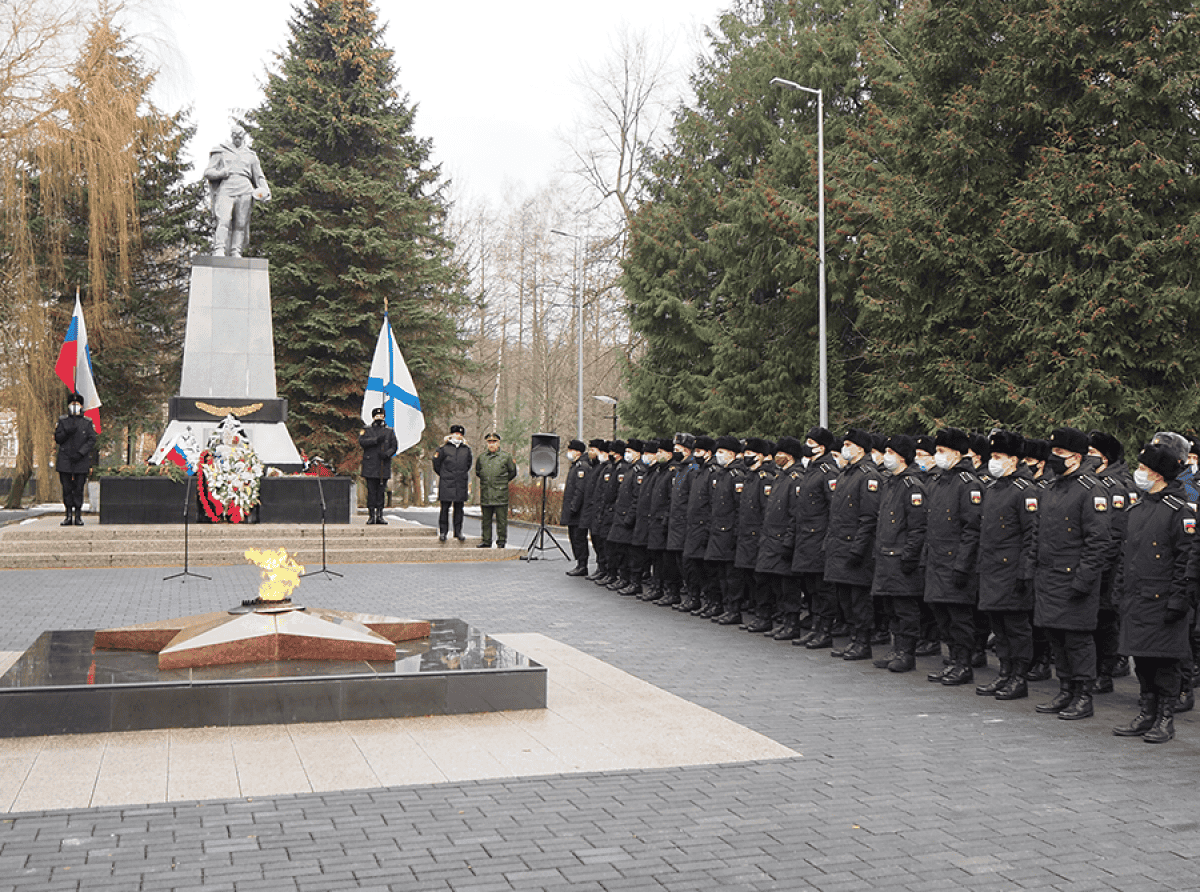 День защитника Отечества в Зеленоградске