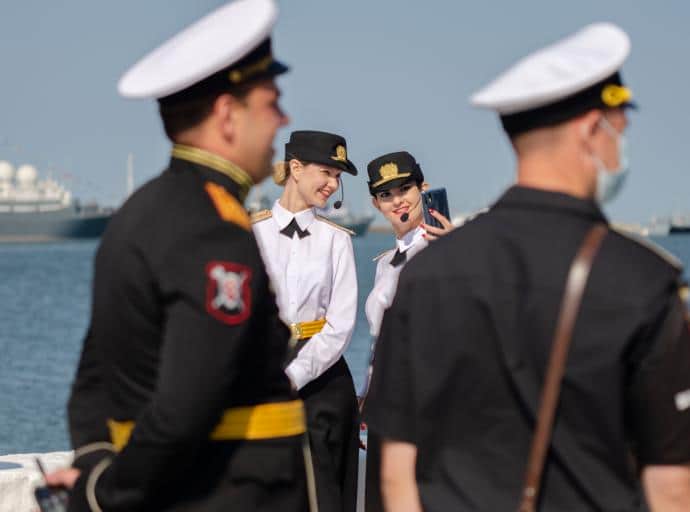 День ВМФ: военно-морской парад в Балтийске