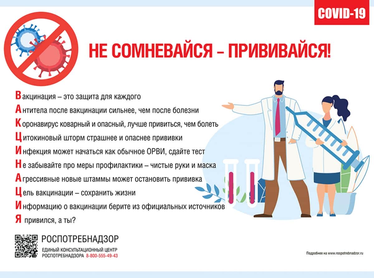 Семь вопросов о вакцинации от COVID-19