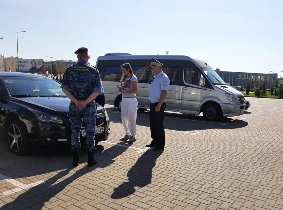 В Зеленоградске прошёл рейд по выявлению налоговых должников