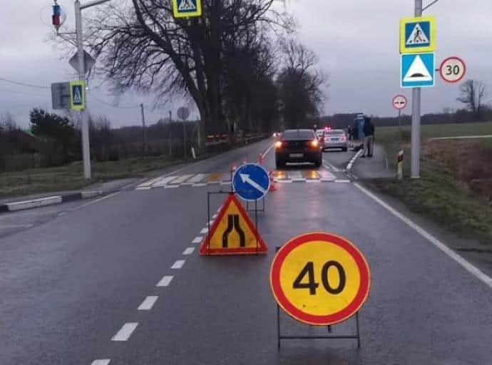 Не заметил пешехода
