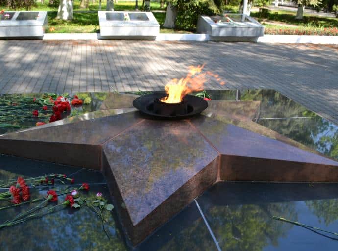 Карта мемориалов Зеленоградского округа