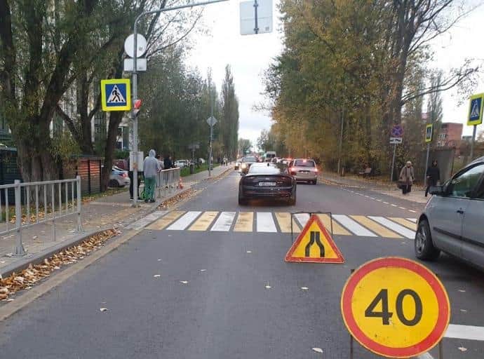 В Зеленоградске школьника сбили на пешеходном переходе