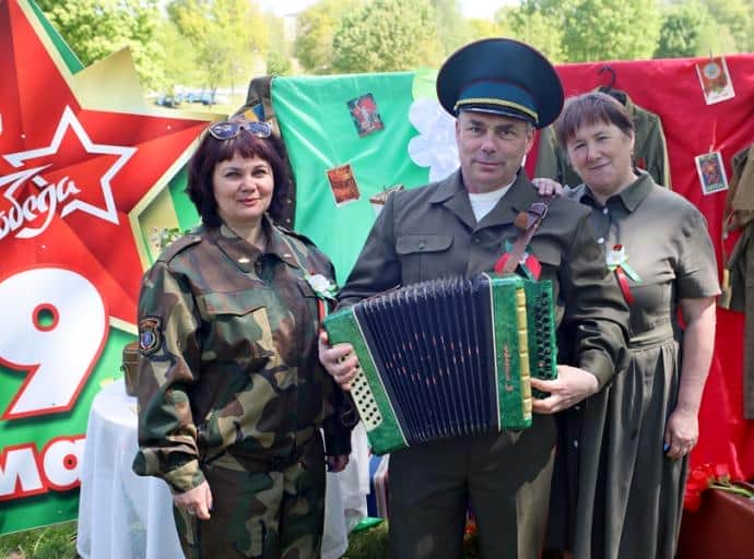 В Зельве отметили День Победы