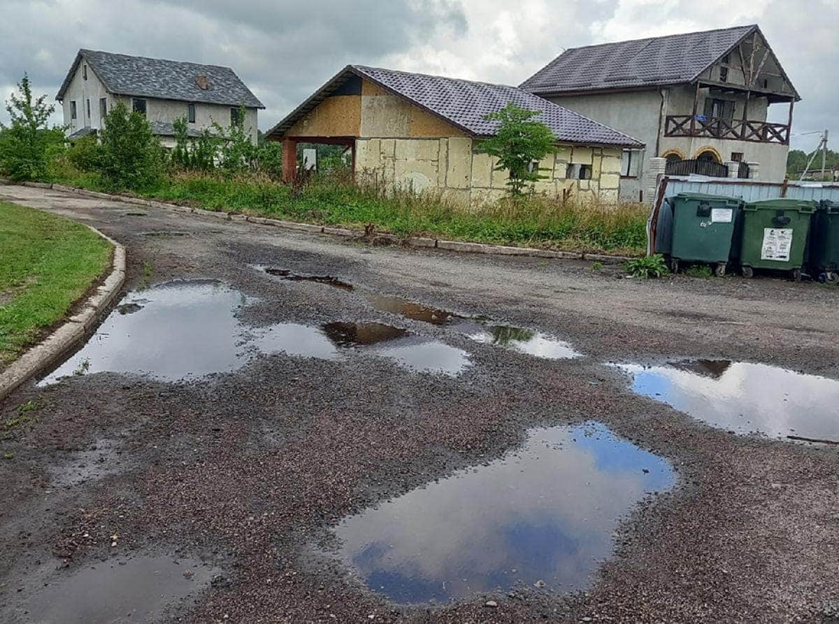 Грязь на улице Цветочной