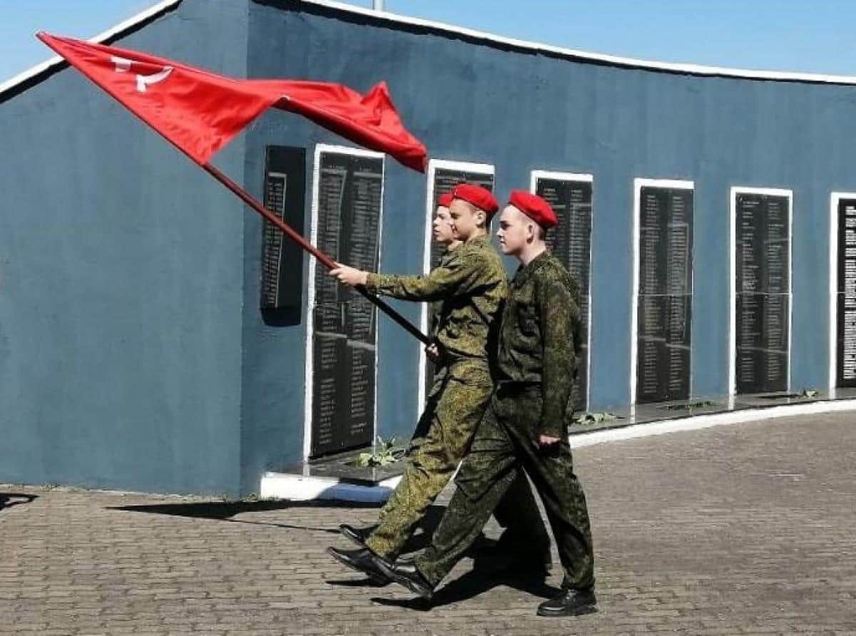 В почётном карауле