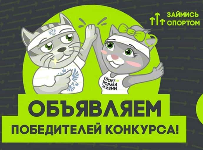 Подведены итоги Всероссийского конкурса «Займись спортом!»