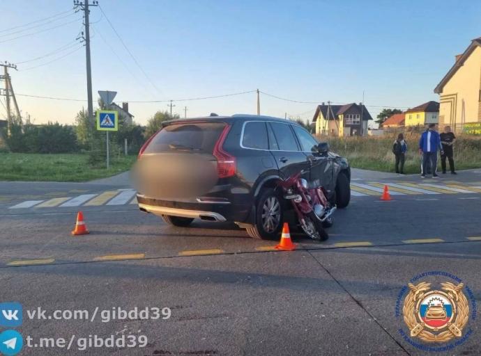 В Зеленоградске возбуждено уголовное дело в отношении подозреваемого в совершении ДТП с пострадавшим мотоциклистом