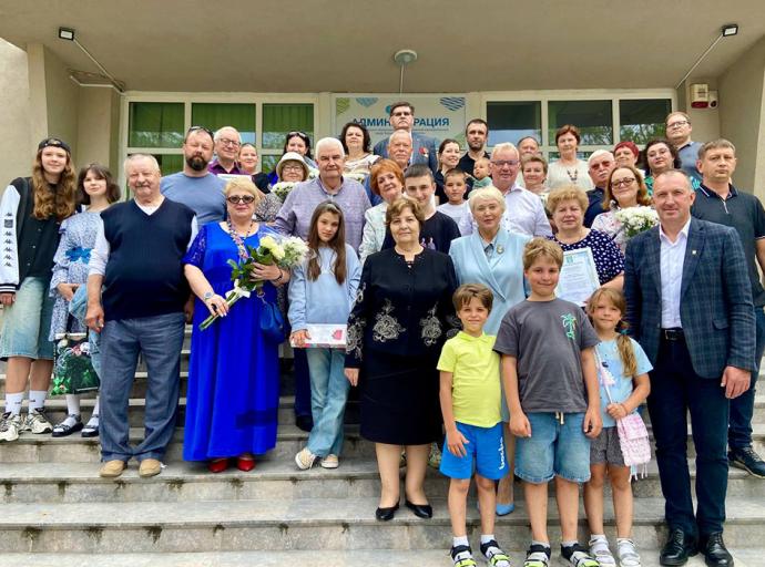 В Зеленоградске чествовали супружеские пары, прожившие вместе не один десяток лет