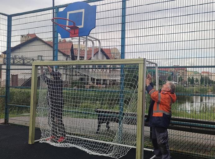 Во время «Курортного дозора» проверили детские и спортивные площадки