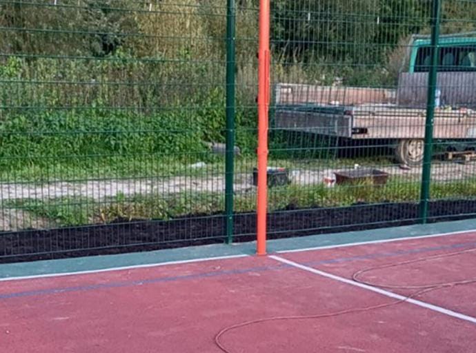 Завершены работы по обустройству спортивно-игровой площадки в поселке Павлинино