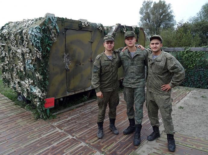 Экипаж машины полевой