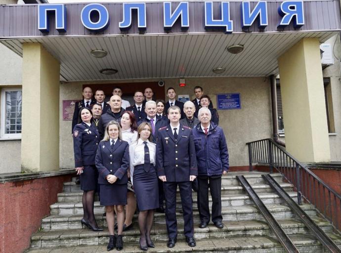 Поздравления личного состава ОМВД России «Зеленоградский» с профессиональным праздником