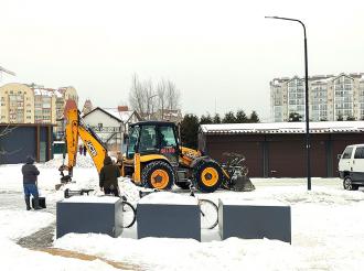 Уборка снега и безопасность пешеходов