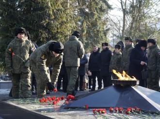 В муниципалитете продолжается патриотическая акция «Вахта памяти»