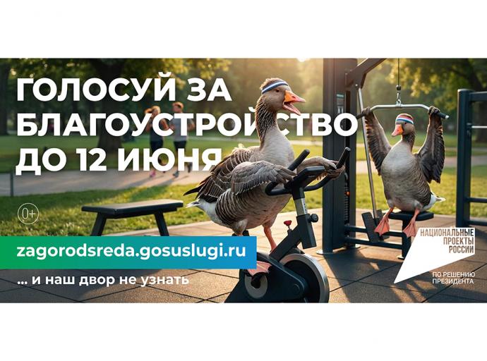 Ваш голос нужен для развития области