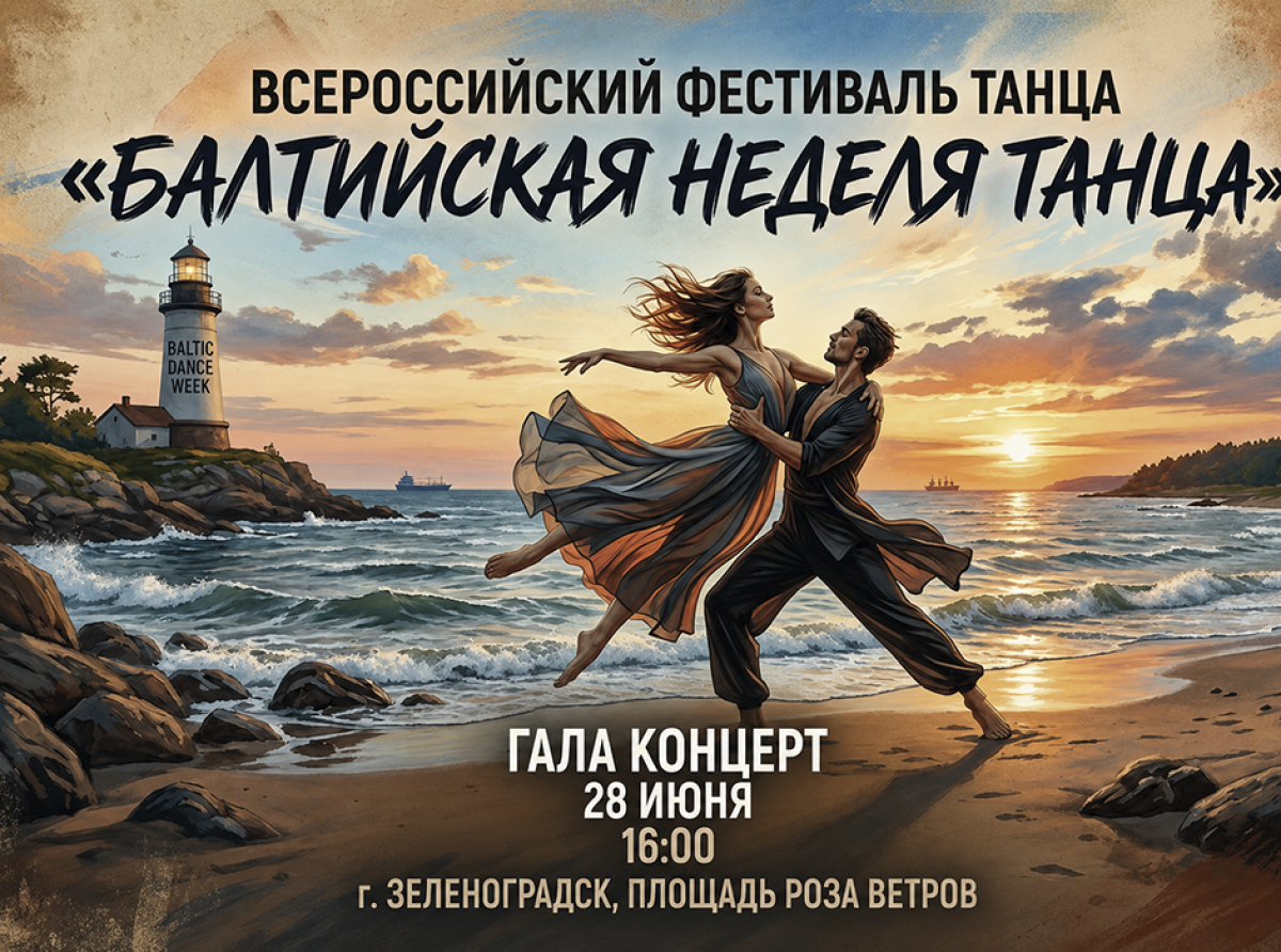 Всероссийский хореографический фестиваль «Балтийская неделя танца» подходит к своему финалу