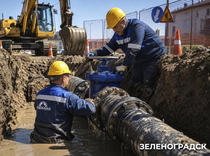 Временное отключение водоснабжения 23 июля